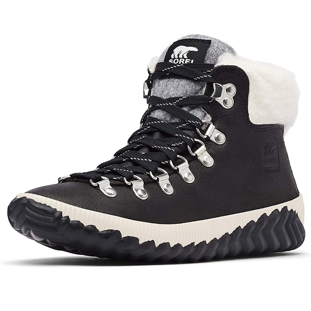 SOREL - Women's Out ‘N About Plus Waterproof Boot - Black - Size 9 - Like New!